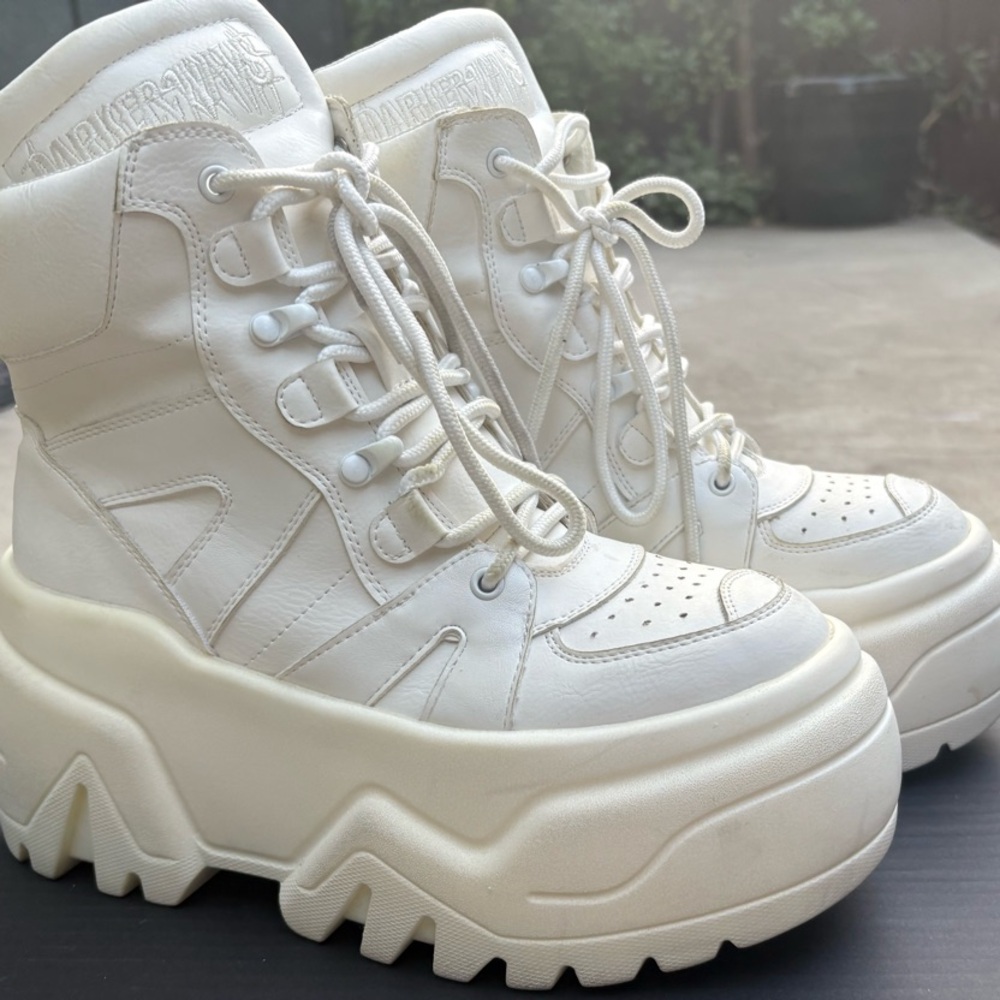 Dolls Kill Darker Wavs High Top Platform Sneakers - Worn Once - OG box